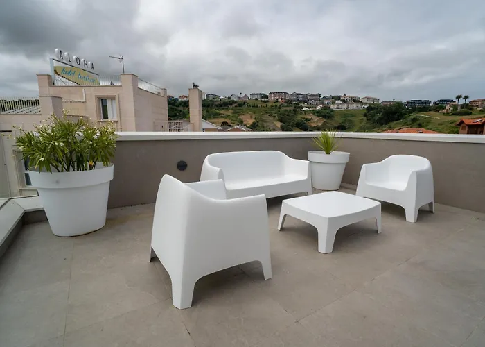 Turisticos Puerto De Junto A La Playa, Terraza Y Garaje Privado Suances